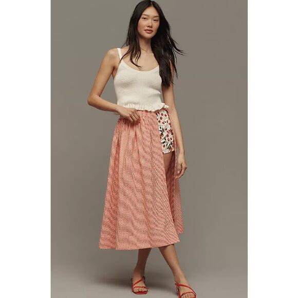Anthropologie Maeve Icon Skort Set 2 NEW